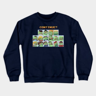 Continue? Crewneck Sweatshirt